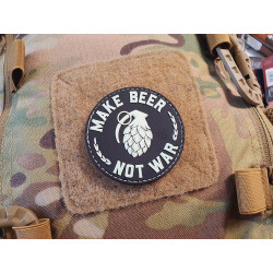 JTG Make Beer, Not War Patch, gid, JTG 3D Rubber Patch