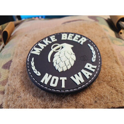 JTG Make Beer, Not War Patch, gid, JTG 3D Rubber Patch