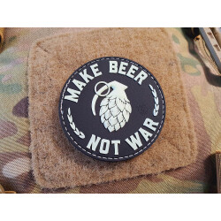 JTG Make Beer, Not War Patch, gid, JTG 3D Rubber Patch