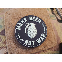 JTG Make Beer, Not War Patch, gid, JTG 3D Rubber Patch
