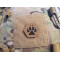 JTG K9 Pawn Hexagon LaserCut Patch, coyote Cordura, IR Logo, with velcro backside