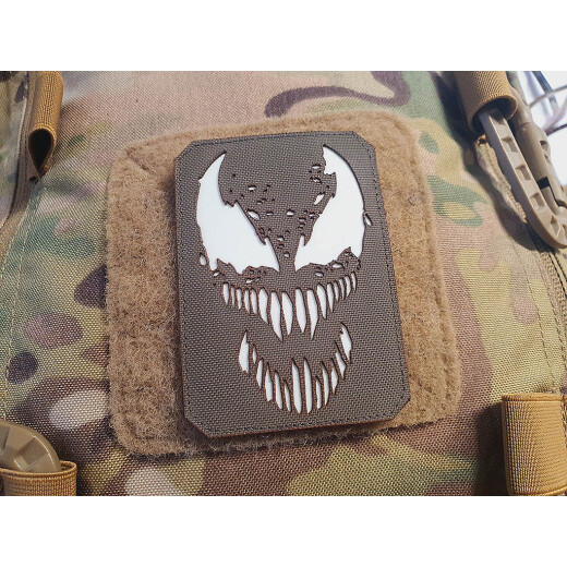 JTG Rancour-Patch, LaserCut Patch, rangergreen, gid Logo, with velcrobackside