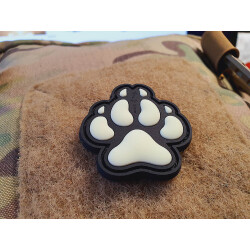 JTG K9 Dog Pawn Patch, gid, JTG 3D Rubber Patch