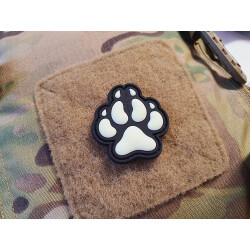 JTG K9 Dog Pawn Patch, gid, JTG 3D Rubber Patch
