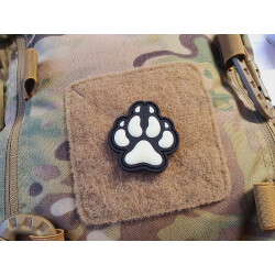 JTG K9 Dog Pawn Patch, gid, JTG 3D Rubber Patch