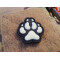 JTG K9 Dog Pawn Patch, gid, JTG 3D Rubber Patch