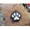JTG K9 Dog Pawn Patch, gid, JTG 3D Rubber Patch
