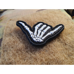 JTG Shaka Patch, fullcolor, JTG 3D Rubber Patch