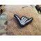 JTG Shaka Patch, fullcolor, JTG 3D Rubber Patch
