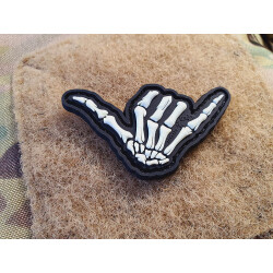 JTG Shaka Patch, gid, JTG 3D Rubber Patch
