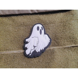 JTG Ghosty Patch, snowwhite, JTG 3D Rubber Patch