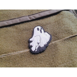 JTG Ghosty Patch, snowwhite, JTG 3D Rubber Patch