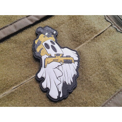 JTG Ghost Sniper CQB Patch, snowwhite, JTG 3D Rubber Patch