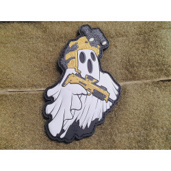 JTG Ghost Sniper CQB Patch, snowwhite, JTG 3D Rubber Patch