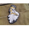 JTG Ghost Sniper CQB Patch, snowwhite, JTG 3D Rubber Patch