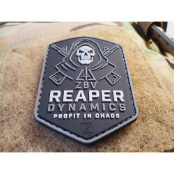 JTG Reaper Dynamics Patch, fullcolor, JTG 3D Rubber Patch