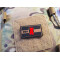 JTG DEU Flaggen Patch, klein, coyote, JTG 3D Rubber Patch