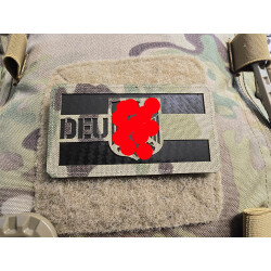 JTG DEU Flaggen IR Patch, multicam - IR Infrarot Patch...