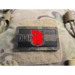 JTG DEU Flaggen IR Patch, flecktarn - IR Infrarot Patch...