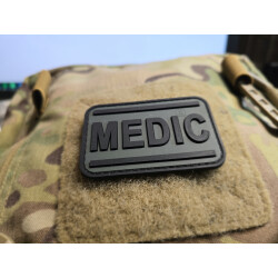 JTG MEDIC Patch, rangergreen, JTG 3D Rubber Patch