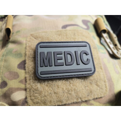 JTG Medic Patch, steingrau oliv, 3D Rubber patch