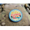 JTG The Beach is closed, Retro Patch, fullcolor, JTG 3D Rubber Patch