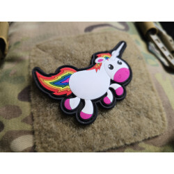 JTG The Rocket Unicorn Patch, fullcolor, JTG 3D Rubber Patch