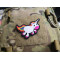 JTG The Rocket Unicorn Patch, fullcolor, JTG 3D Rubber Patch