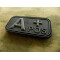 JTG - Blutgruppen Patch A POS, blackops / 3D Rubber patch